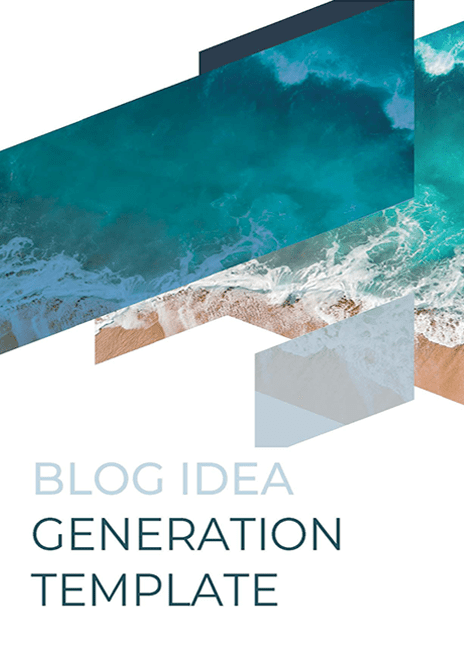 WORD TEMPLATE: Blog idea generation worksheet